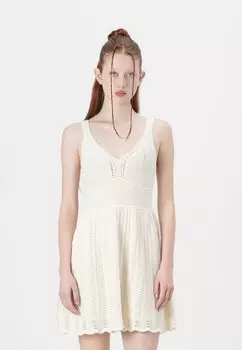 Повседневное платье CORSET DRESS GAP, песочный
