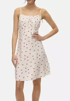 Повседневное платье COURTE Vero Moda, белый