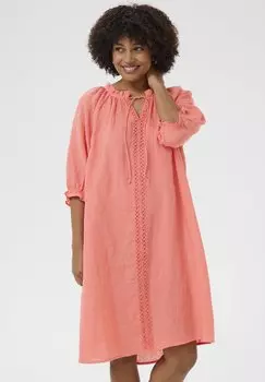 Повседневное платье CRBELLIS Cream, розовый