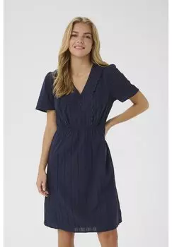 Повседневное платье CRKALLIE Cream, темно-синий