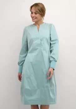 Повседневное платье CUANTOINETT Culture, цвет green milieu