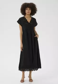 Повседневное платье CUHAWAII BRODERI ANGLAIS Culture, черный