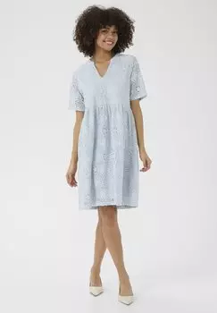 Повседневное платье CUHENRIETTE OLU Culture, светло-голубой