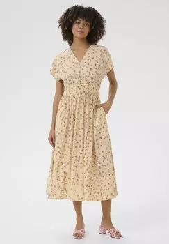 Повседневное платье Culture, бежевый