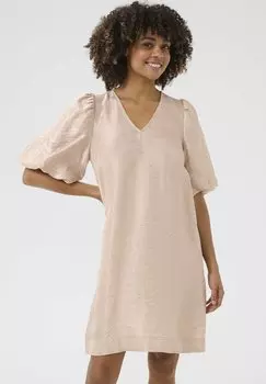 Повседневное платье Culture, бежевый