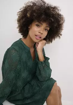 Повседневное платье CUOLU Culture, темно-зеленый