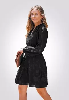 Повседневное платье Cupshe, черный