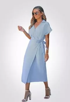 Повседневное платье Cupshe, синий