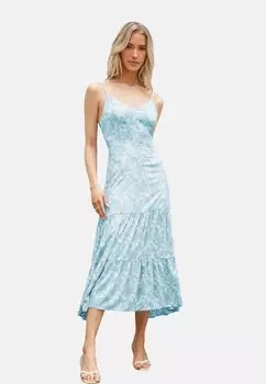 Повседневное платье Cupshe, светло-голубой