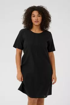 Повседневное платье CURVE KCBELLA MAY Kaffe Curve, цвет Black Deep