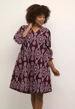 Повседневное платье CUTIA Culture, цвет winetasting