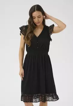 Повседневное платье DANIKA Cream, черный