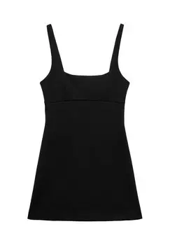 Повседневное платье DARK Mango, черный