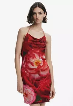 Повседневное платье Desigual, красный
