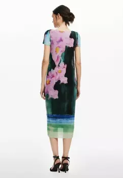 Повседневное платье Desigual, розовый