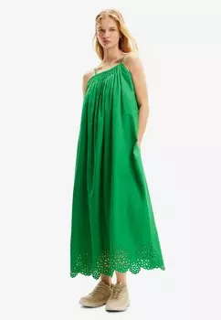 Повседневное платье Desigual, зеленый