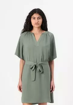 Повседневное платье DIVYA LIFE V NECK DRESS JDY, зеленый