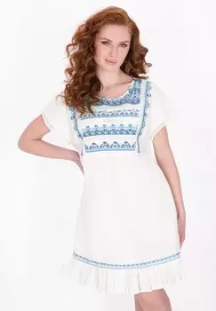 Повседневное платье DreiMaster, белый