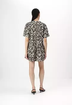 Повседневное платье DRESS Gina Tricot, коричневый