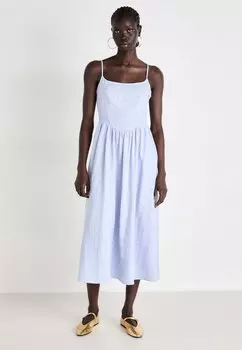 Повседневное платье DROP WAIST MIDI GAP, Light Blue