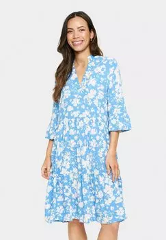 Повседневное платье EDA Saint Tropez, светло-голубой