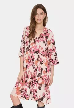 Повседневное платье EDASZ Saint Tropez, розовый
