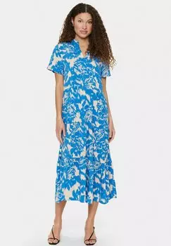 Повседневное платье EDASZ SS MAXI Saint Tropez, темно-синий