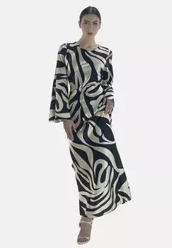 Повседневное платье Elara, черный