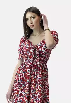 Повседневное платье Elara, розовое