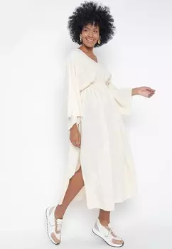 Повседневное платье ELEGANTES SOMMER YC Fashion & Style, песочный