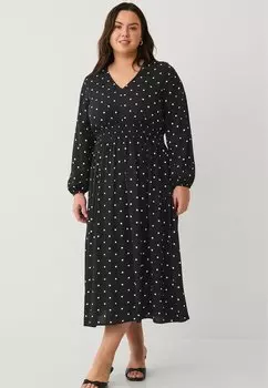 Повседневное платье Ellos Plus collection, черный