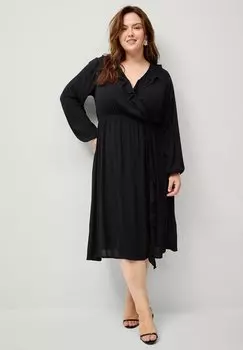 Повседневное платье Ellos Plus collection, черный