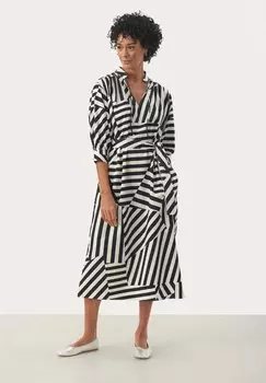 Повседневное платье ENAPW Part Two, цвет deconstructed stripe