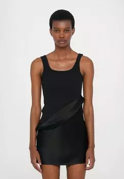 Повседневное платье EXCLUSIVE MARJIN DRESS Nanushka, черный