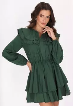 Повседневное платье faina, зеленый