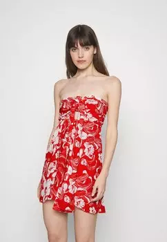 Повседневное платье Faithfull the brand, красный