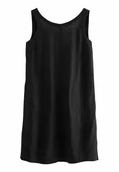 Повседневное платье FIT - SLEEVELESS SCOOP BACK MINI Next, черный