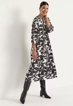 Повседневное платье FLOUNCES Cellbes of Sweden, коричневый