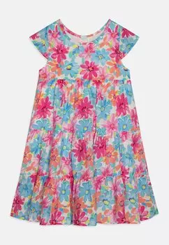 Повседневное платье FLOWER DRESS happy girls, цвет fuchsia