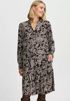 Повседневное платье Fransa, черный