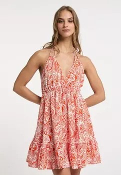 Повседневное платье GAYA IZIA, красный