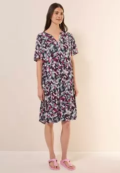 Повседневное платье GEMUSTERTES KLEID Cecil, кремовый