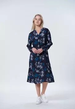 Повседневное платье GYTTJA Luhta, темно-синий
