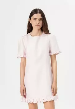 Повседневное платье HAREBELL RUFFLE MINI DRESS Sister Jane, светло-розовый