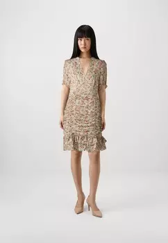 Повседневное платье HELENE BODY ICON DRESS Guess, бежевый