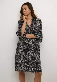 Повседневное платье HERA AMBER PRINTED Kaffe, черный