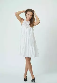 Повседневное платье HERACC LACE CROP DRESS Co'couture, белый