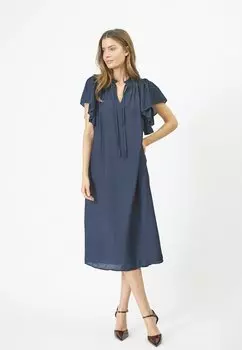 Повседневное платье HERACC SS FRILL DRESS Co'couture, темно-синий