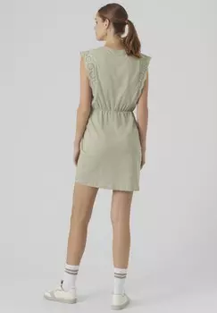 Повседневное платье HOLLYN SL Vero Moda, оливковый