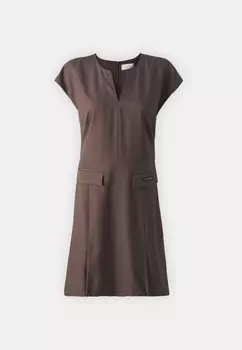 Повседневное платье IGGY DRESS BLANCHE, коричневый